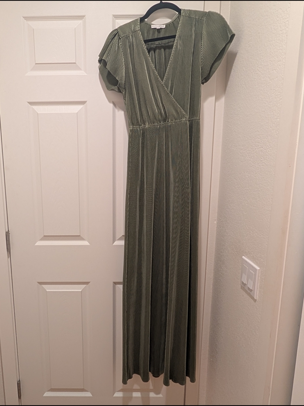 Baltic Born Sage Athena Pleated Maxi Dress
